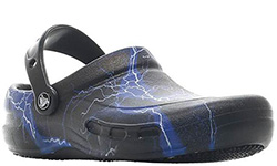 Crocs Bistro Graphic Clog Черные с синим