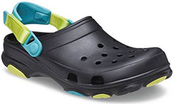Crocs Classic All Terrain Clog Черные с голубым