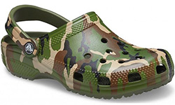 Crocs Classic Printed Camo Clog цвета хаки