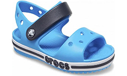 Crocs Bayaband Sandal Детские голубые с черным