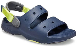Crocs Classic All-Terrain Sandals Детские синие с желтым