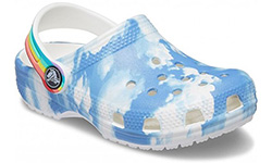 Crocs Classic Out of this World II Clog Детские белые с голубым