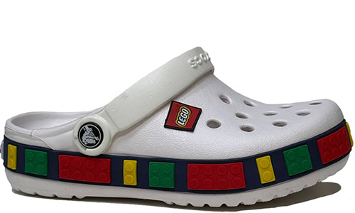 Crocs Kids Crocband Lego Детские Белые 