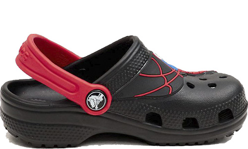 Crocs Kids Crocband Spider Man Детские Черные 
