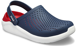 Crocs LiteRide Clog Синие с красным