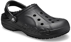 Crocs Baya Lined Clog Утепленные Черные