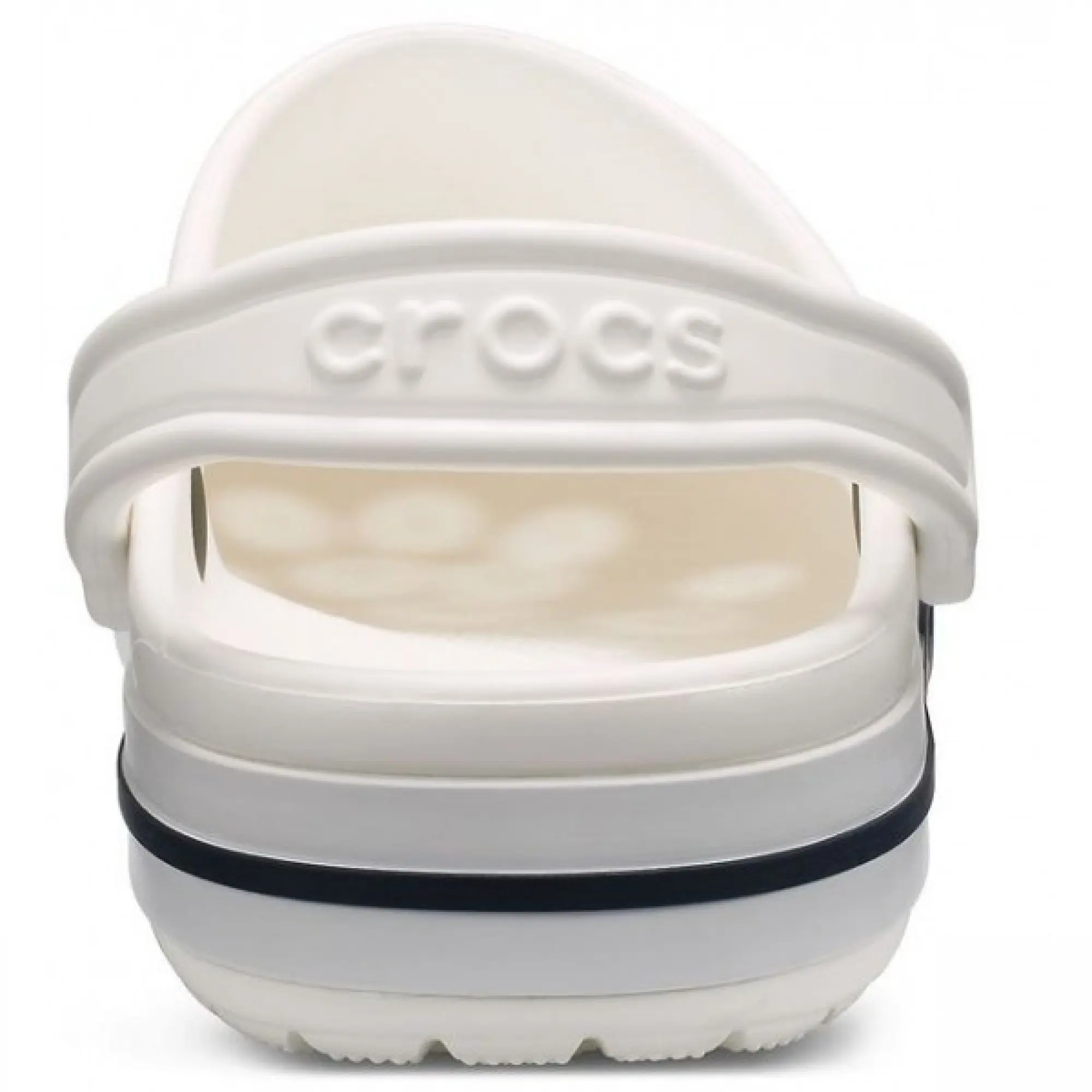 Crocs bayaband clearance white
