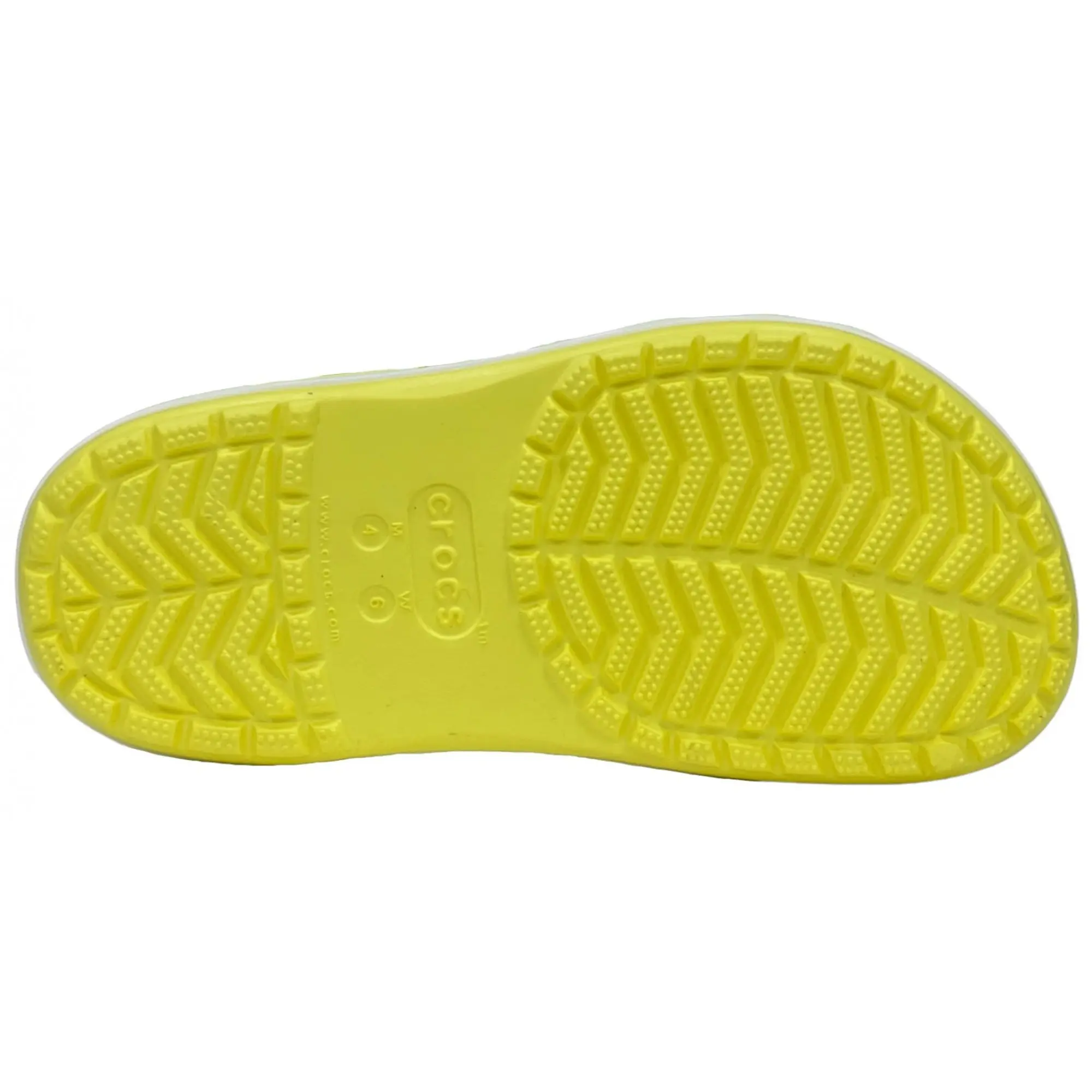 Yellow crocs size 4 top