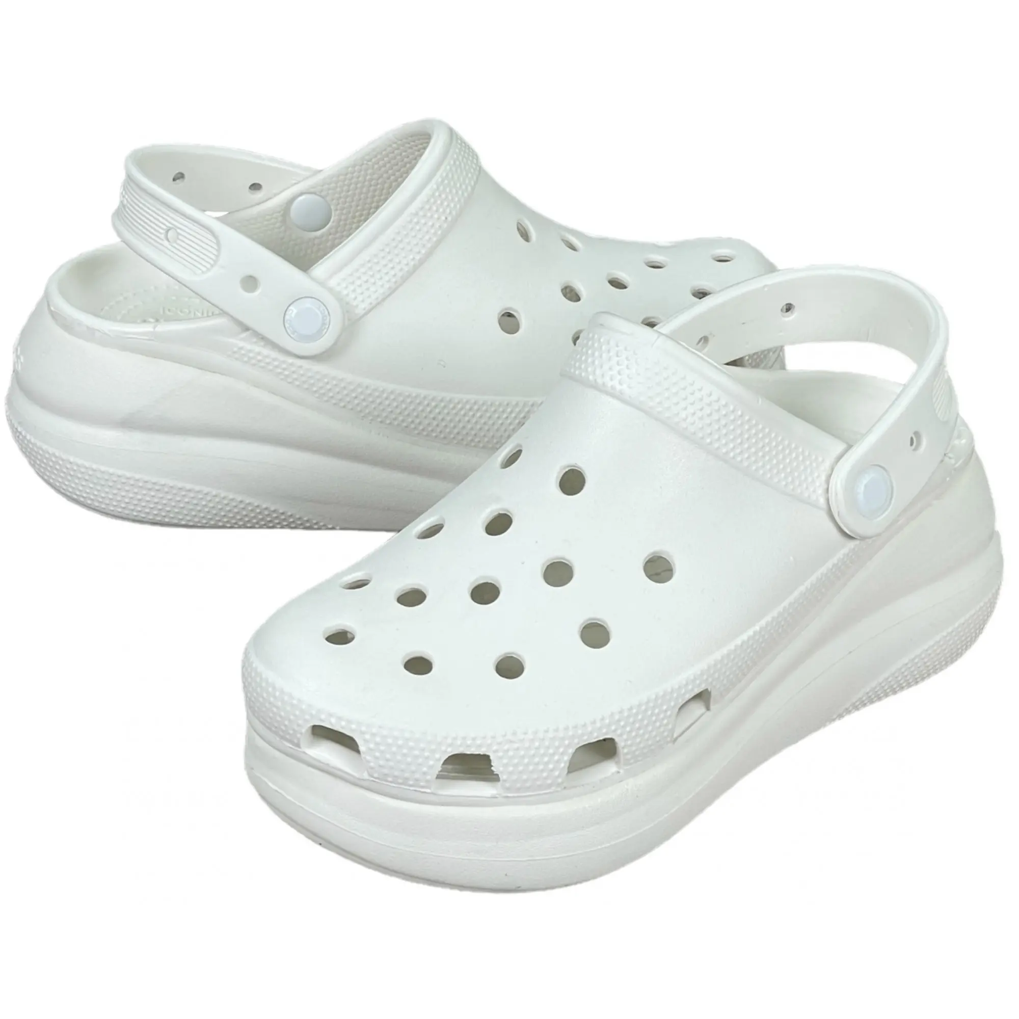 Crocs Classic Crush Clog White