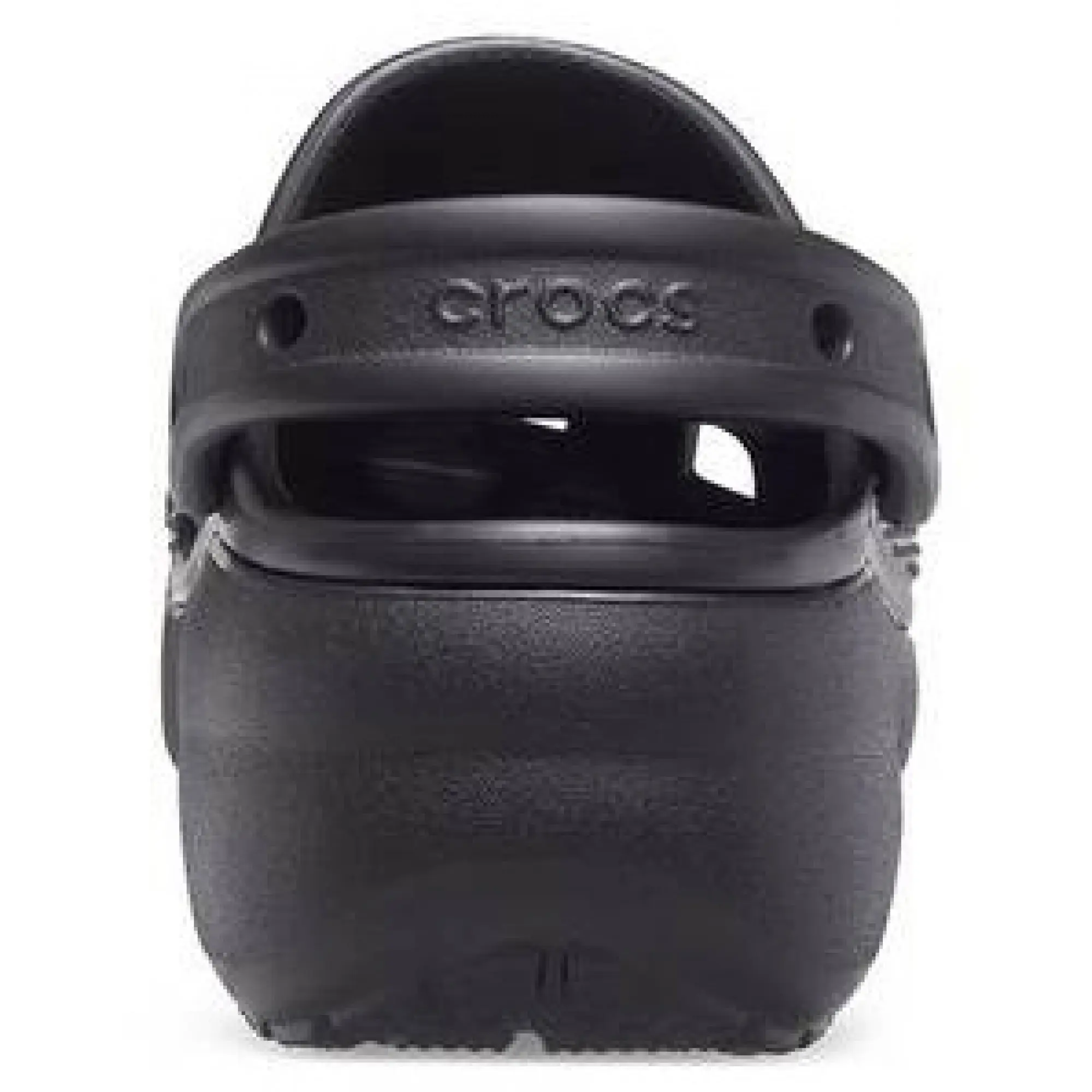 Platform store crocs black