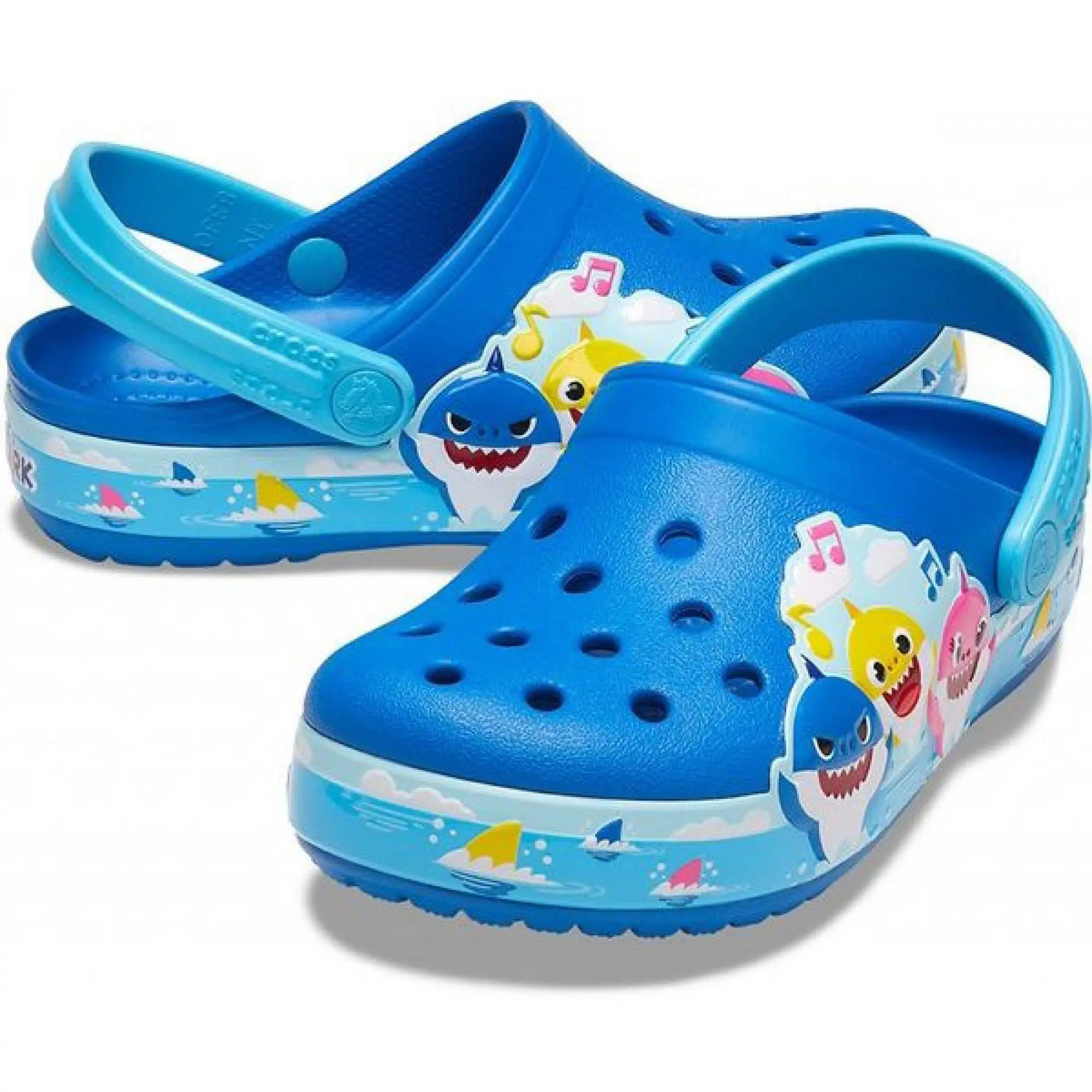 Crocs Kids Fun Lab Baby Shark Band Clog