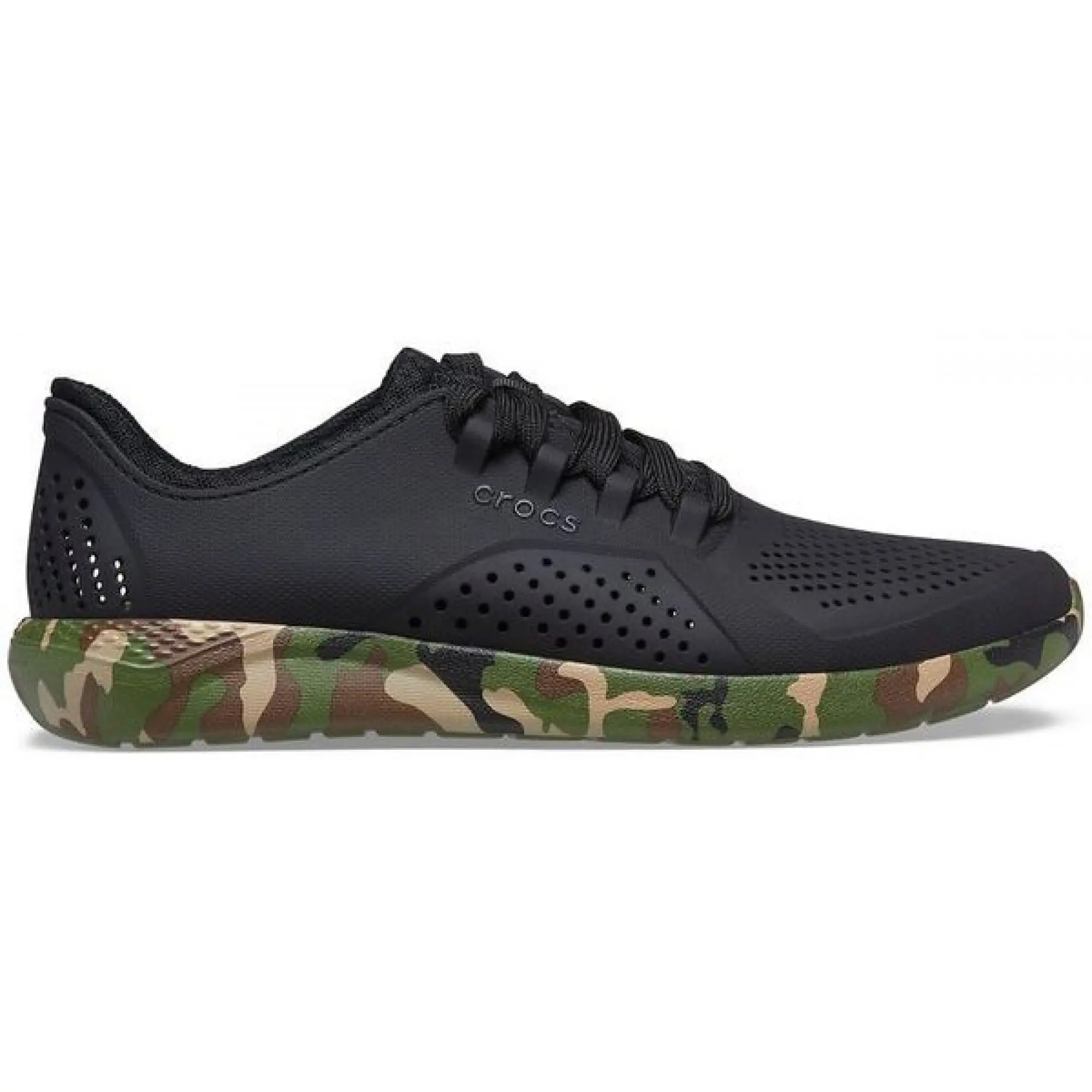 Crocs black best sale camo