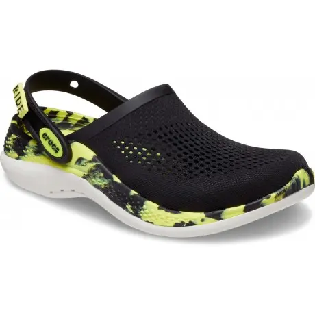 Crocs LiteRide Clog 360 Marbled Black Citrus
