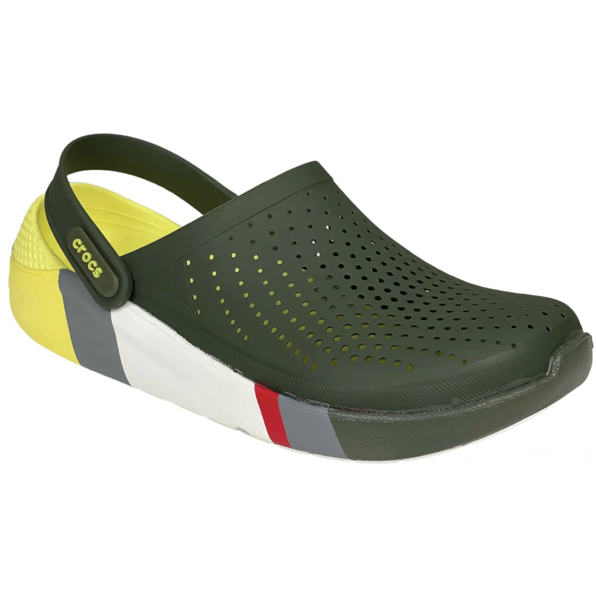 Colorblock crocs deals