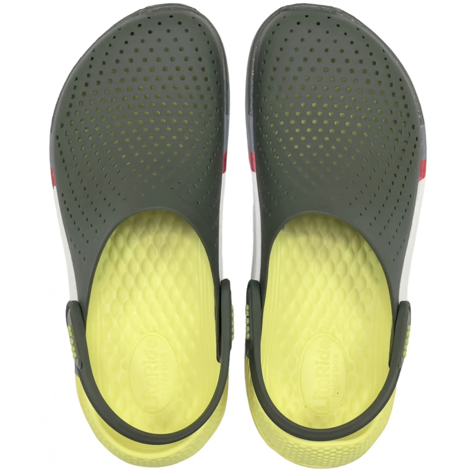 Colorblock crocs deals
