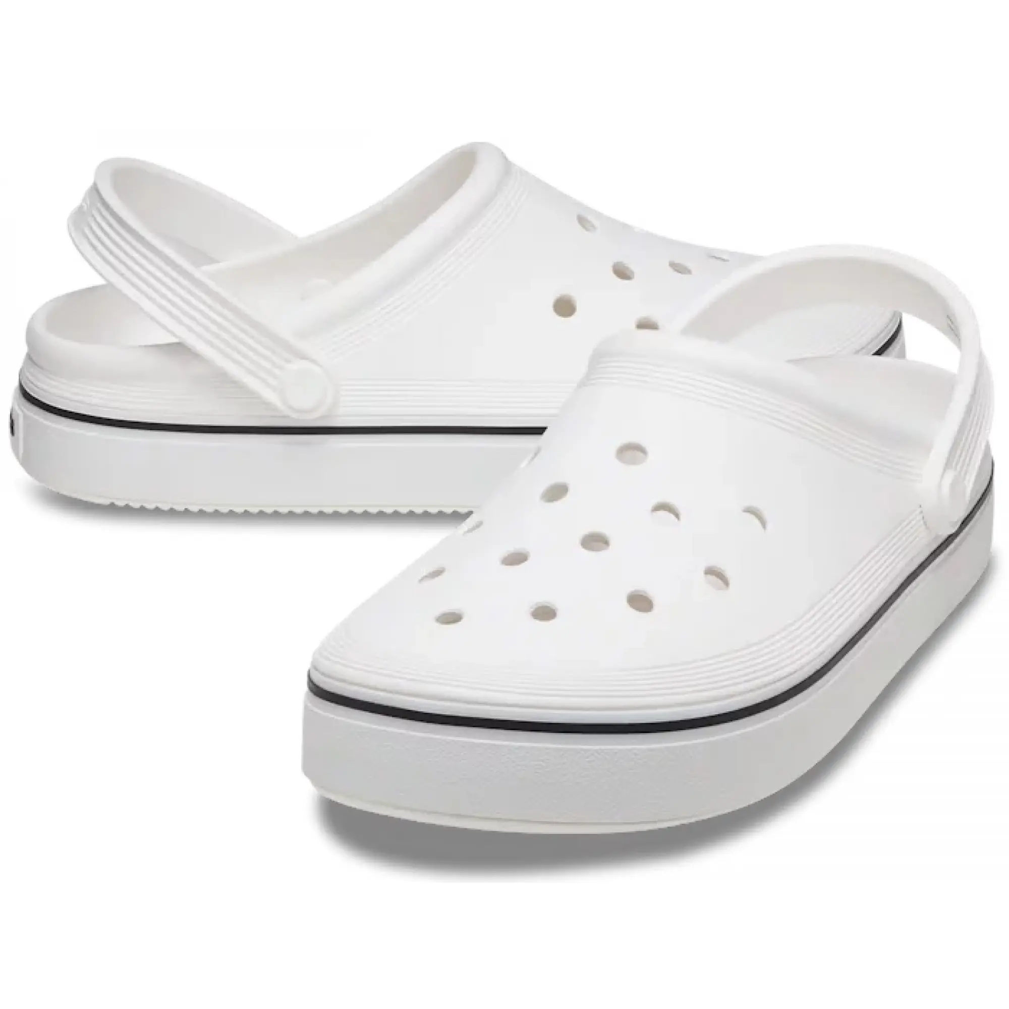 Crocs crocband off white 2025