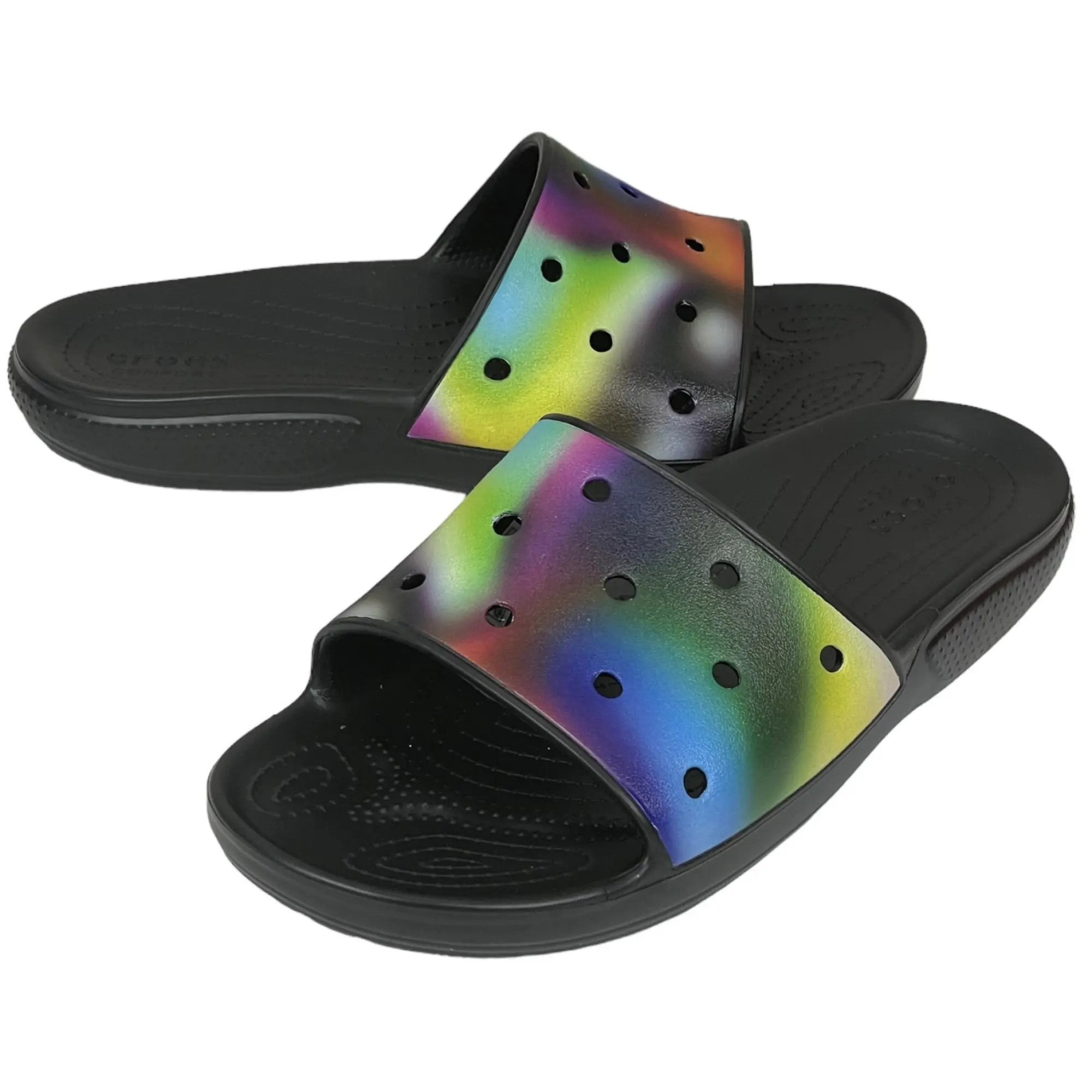 Crocs classic shop graphic slide