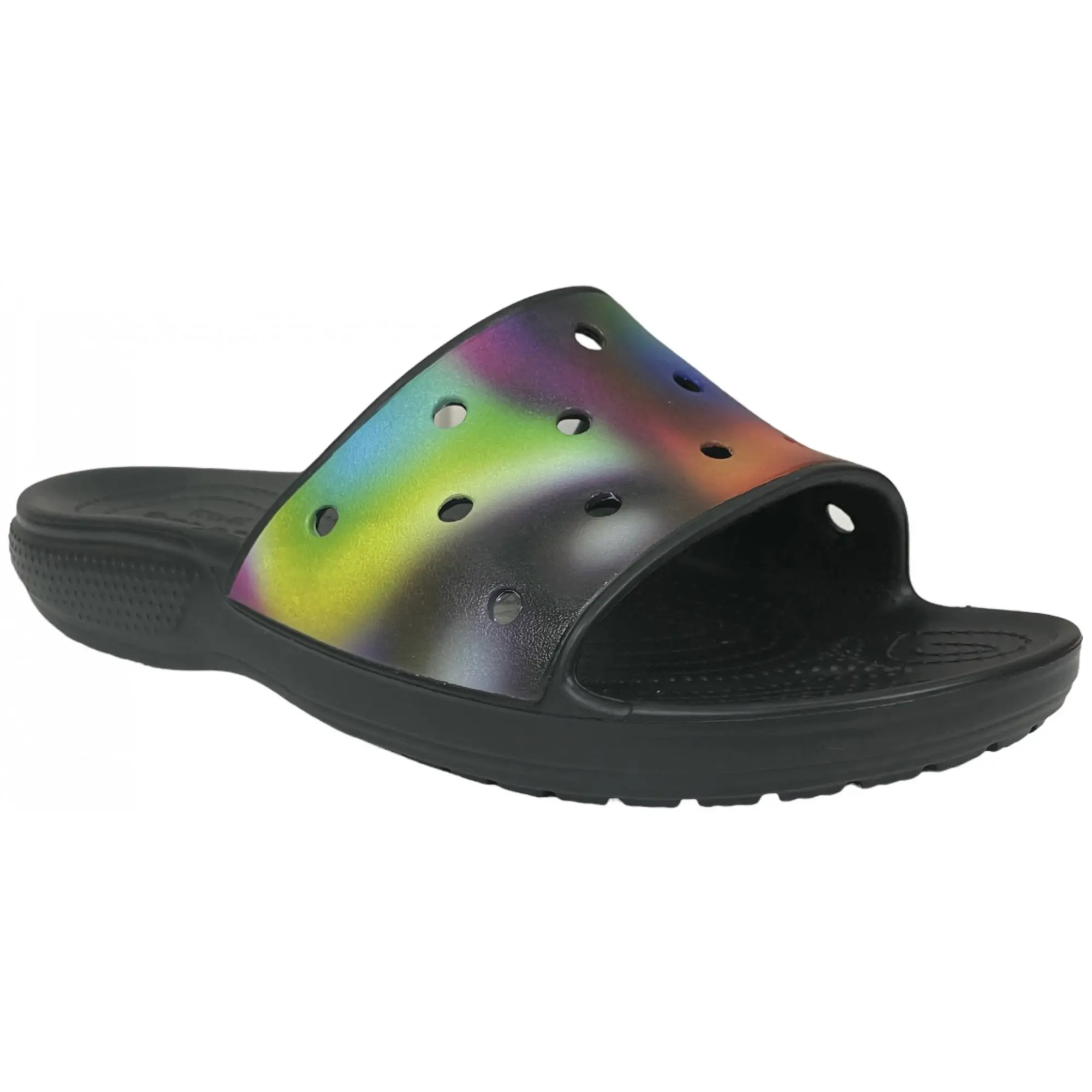 Crocs classic graphic slide on sale
