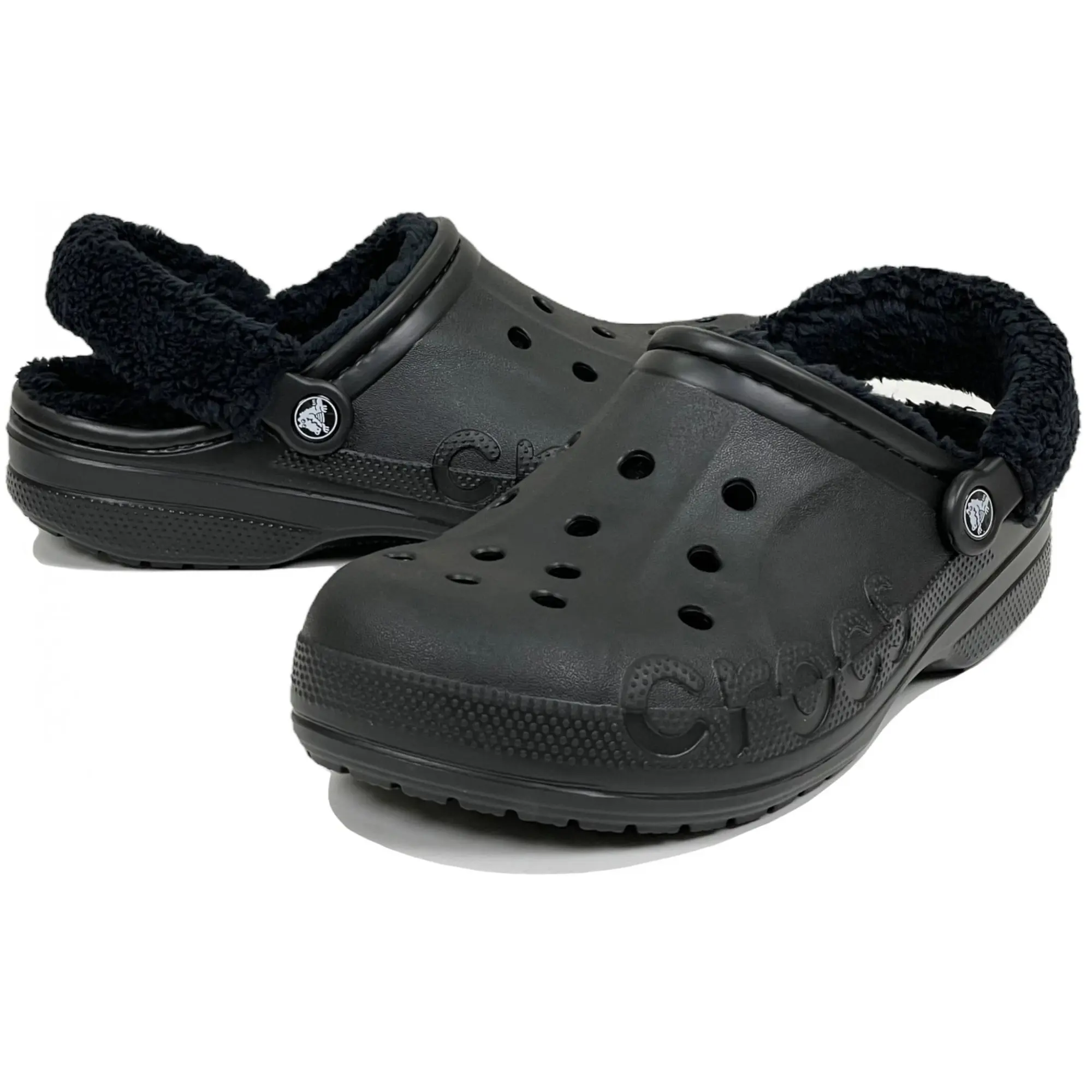 Crocs with fuzz outlet